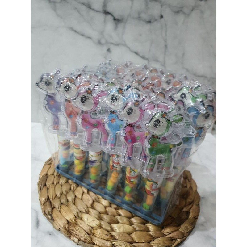 

Permen Cemilan Snack Rusa Peluit Pluit Tiup Bunyi Mainan Anak Murah Bambi (isi 30 pcs)