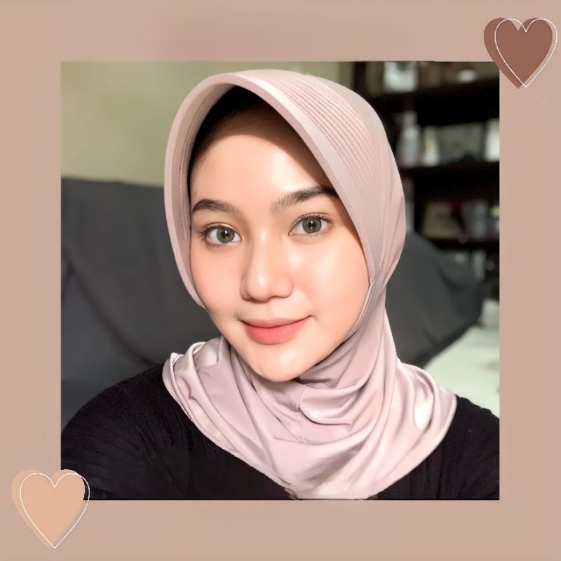 Hijab Sporty / Hijab Instan / Hijab Sekolah / Bergo Sport / Bergo Dasya