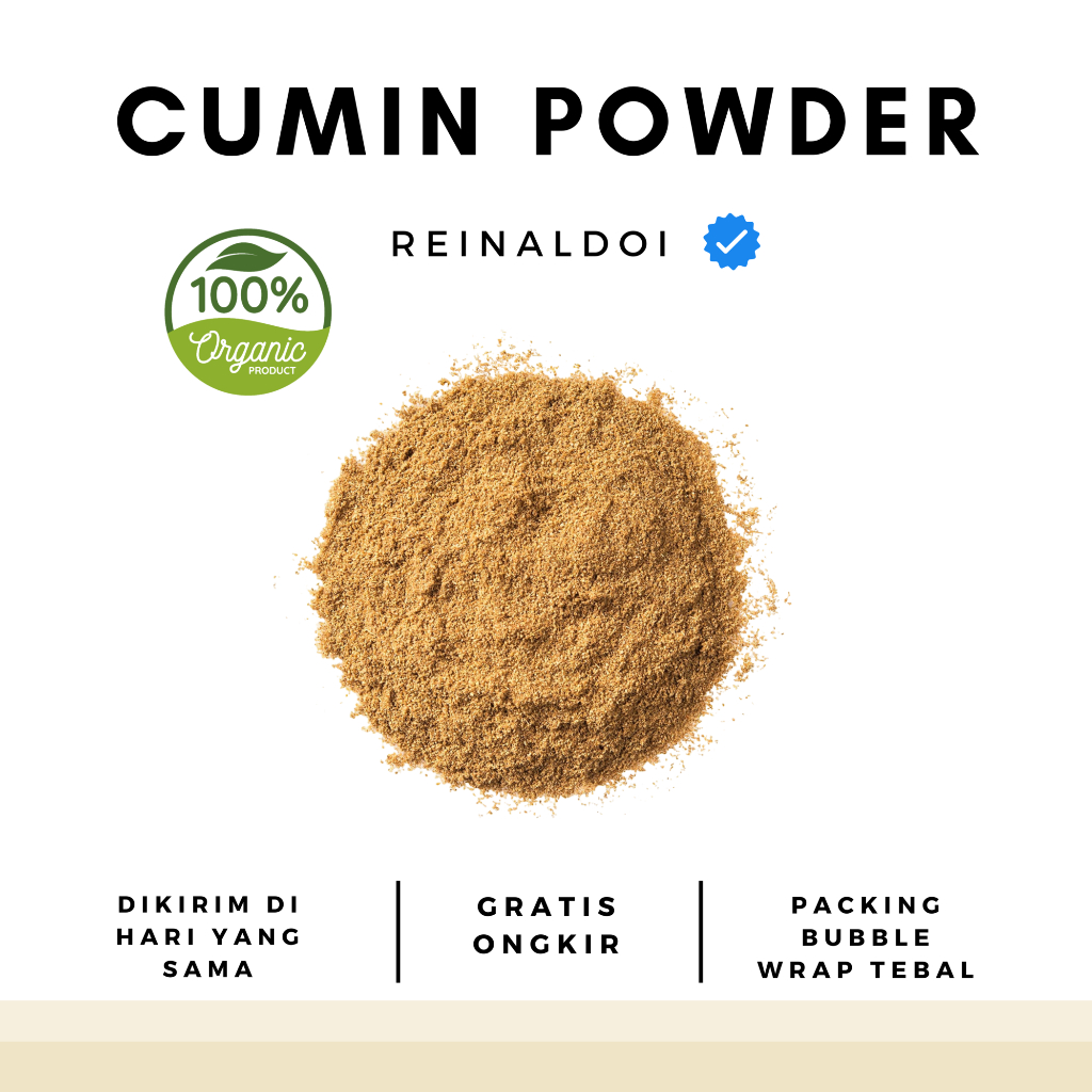 

Jinten Manis Bubuk Cumin Jintan Rempah Powder 100 GR