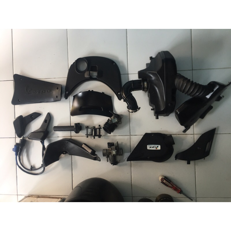 sparepart vespa matic copotan 2020