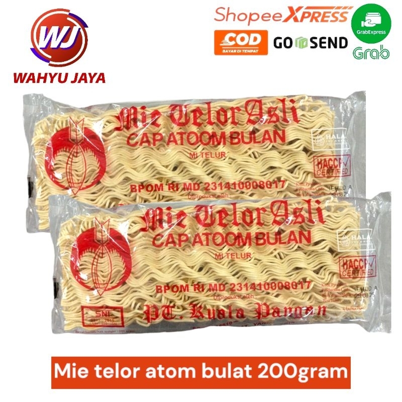 

mie telor atom bulat 200gram