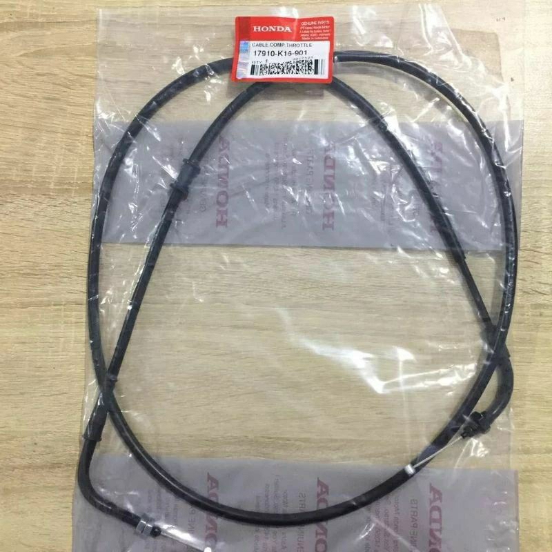 17910K16901 Kabel gas beat fi scoopy fi original ahn