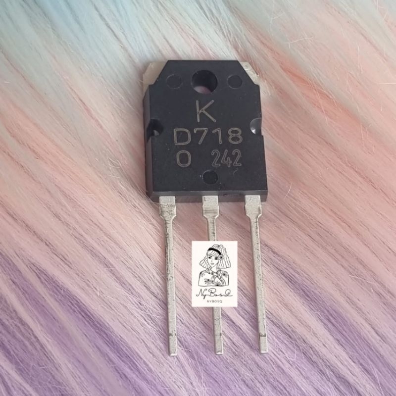 TRANSISTOR D 718 TR D718 ORIGINAL