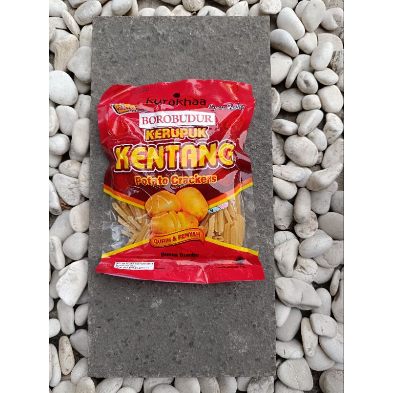 

kerupuk kentang potato crackers borobudur 175gram