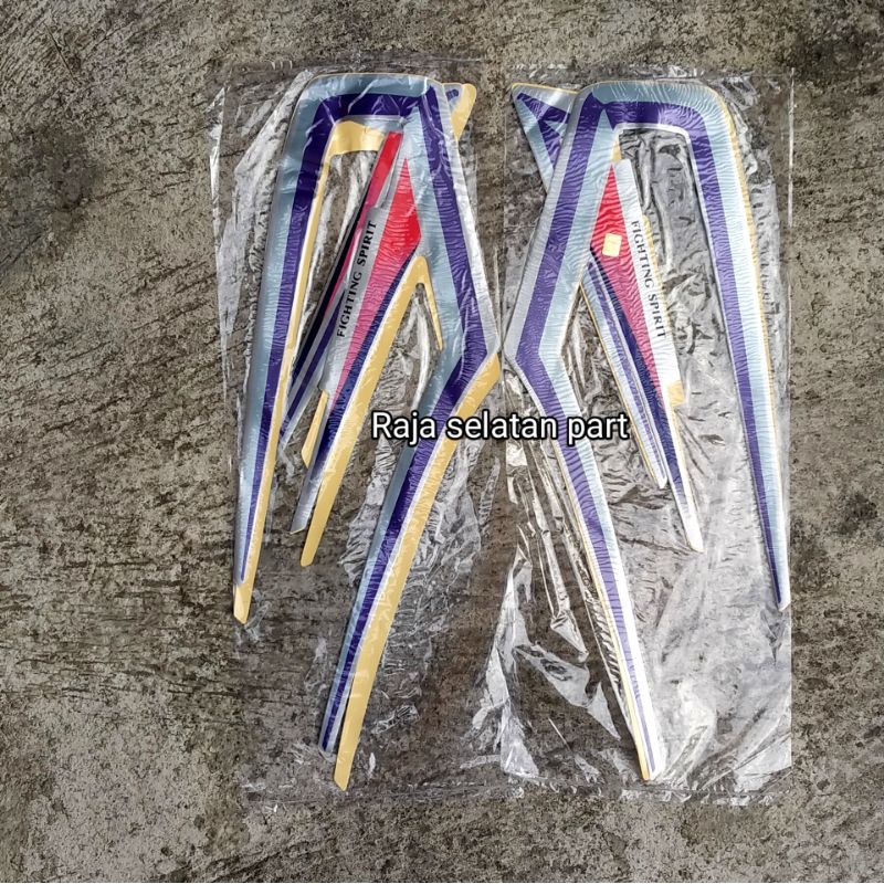 LIS STRIPING STICKER RX KING 2000-2001 SILVER