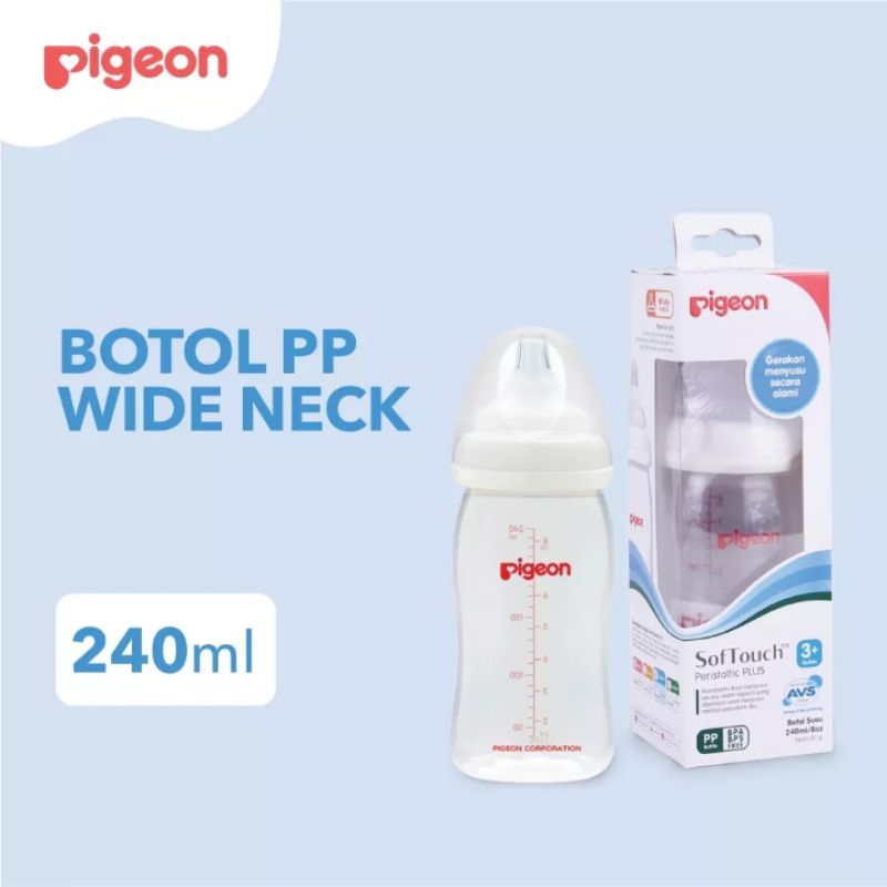 Botol Susu Pigeon wide neck 240ml