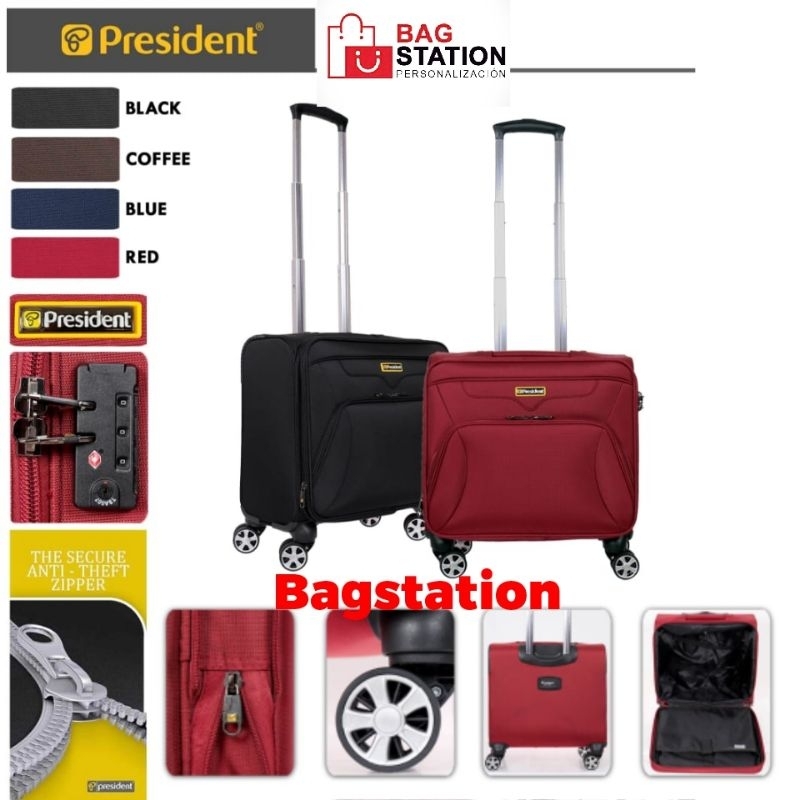 TAS KOPER TAS CABIN PRESIDENT 4 RODA ORIGINAL TAS PRIA TAS TRAVEL TAS PAKAIAN TAS BAJU
