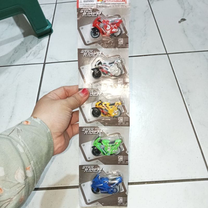 moto spinggo,motor cross,motor GP Star rider ada rintangan motor ninja#mainan anak