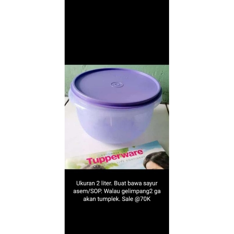 Twinkle bowl Tupperware