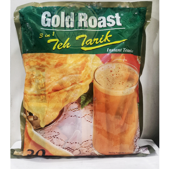 

[BPOM RI] GOLD ROAST TEH TARIK 600 GRAM/MILK TEA/3 IN 1 INSTANT TEAMIX MILKTEA/MINUMAN INSTAN TEH SUSU MALAYSIA