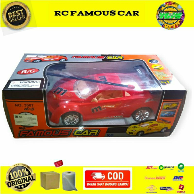 MAINAN ANAK MOBIL RC FAMOUS CAR