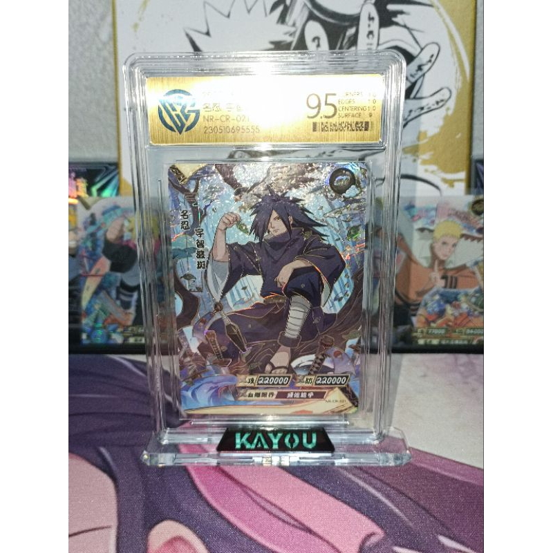 NARUTO KAYOU - CR MADARA UCHIHA (GRADING 9.5) + SP Madara