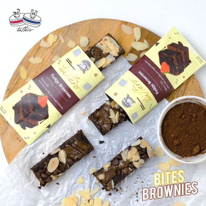 brownies bites tuffero/oleh-oleh malang/oleh-oleh ngalam/brownies panggang