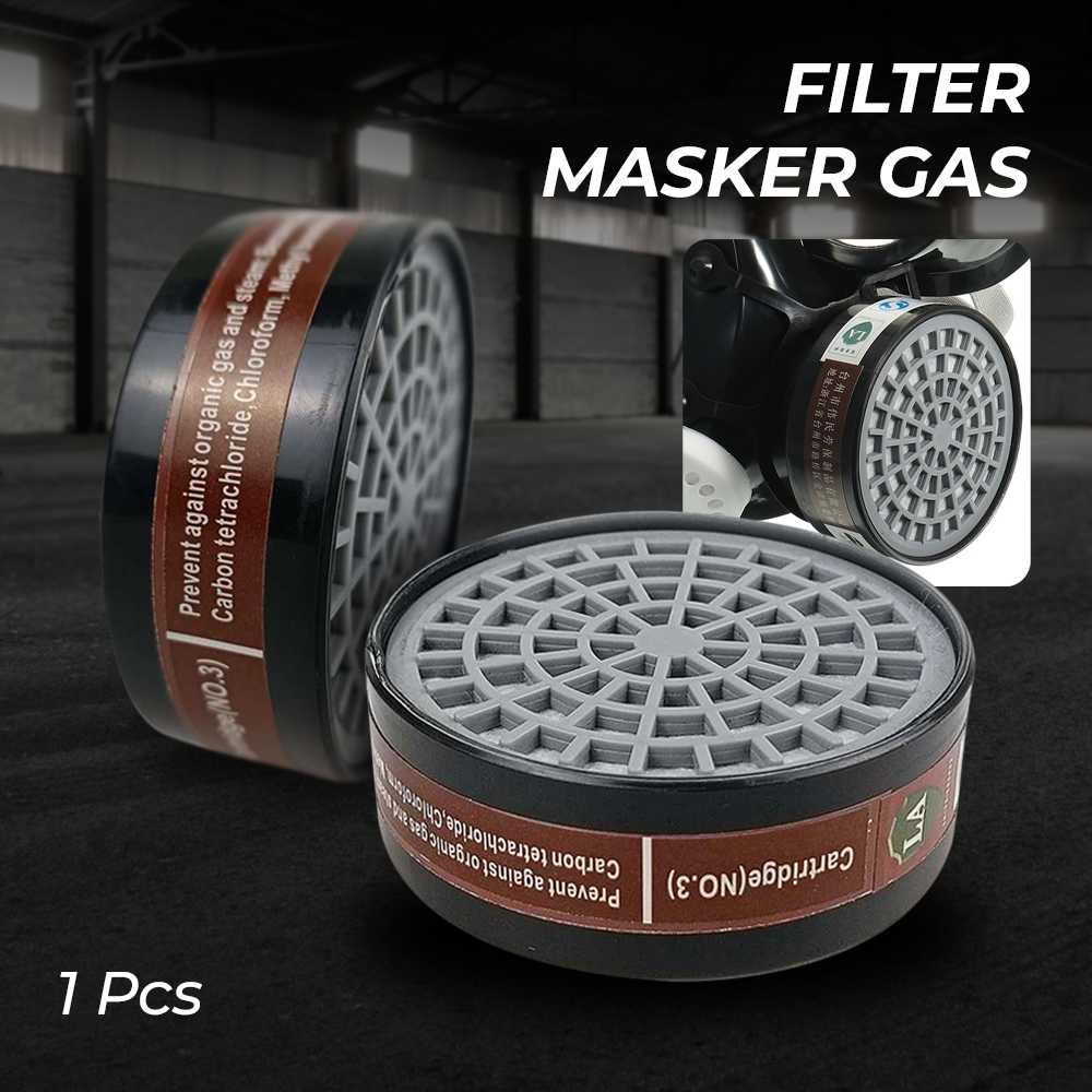 Filter Masker Gas Respirator