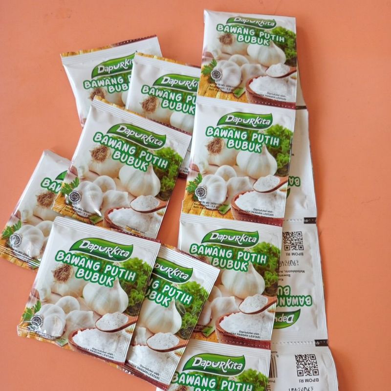 

BAWANG PUTIH BUBUK SASET ISI 12