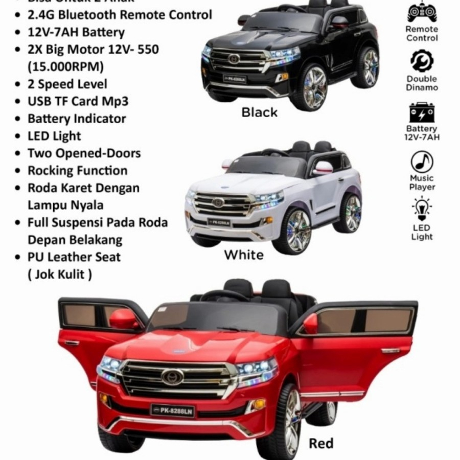 Pliko Mobil Aki Landcruiser PK-8288
