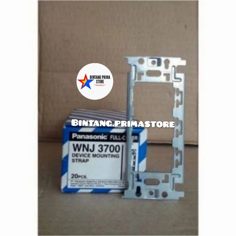 Pengikat Frame Saklar Classic merk Panasonic Silver Model Lama WNJ3700