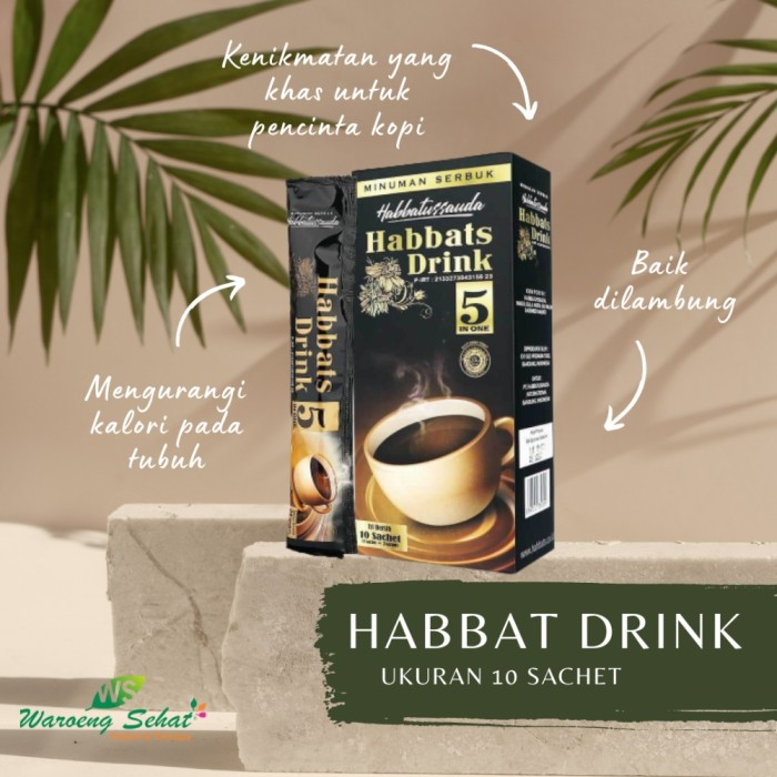 

Habbat Drink/KOPI campuran gulah aren dan habbat