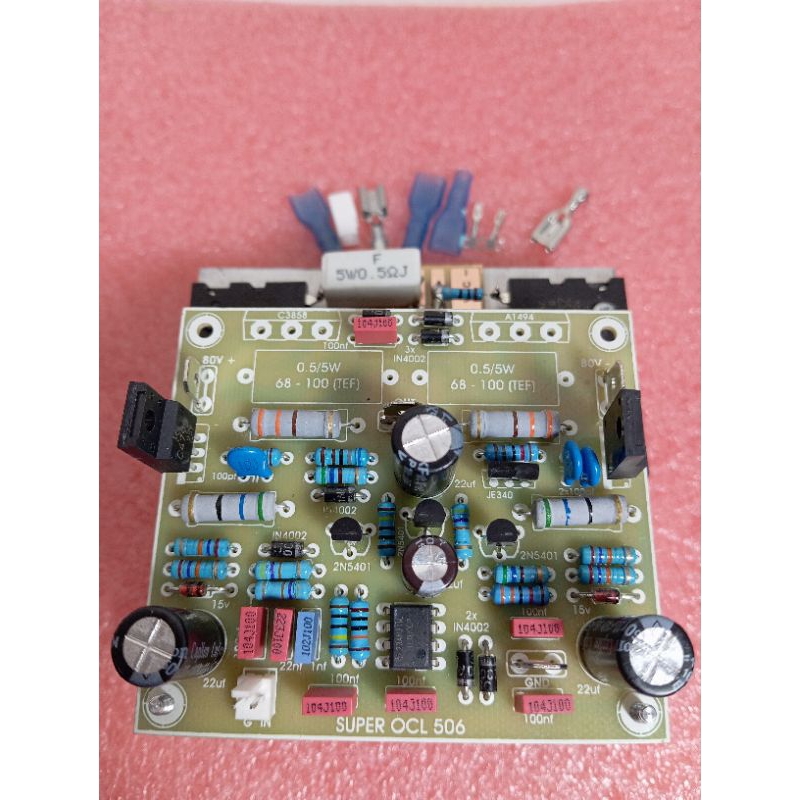Kit power Amflifier Socl 506 2 set final