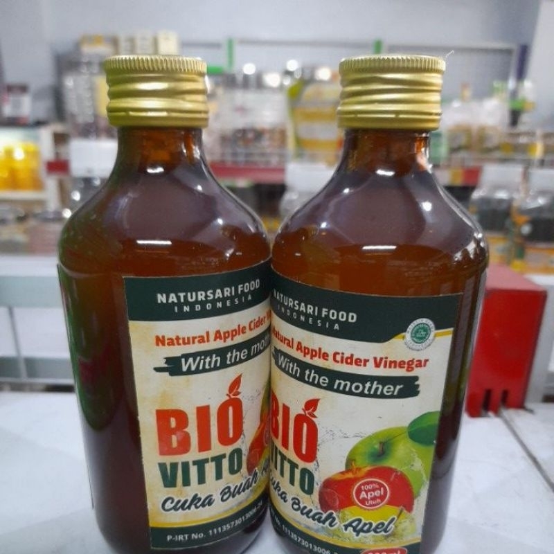 Cuka Apel Biofitto / cuka apel biovitto / cuka apel organik