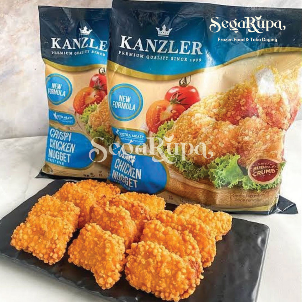 

KANZLER CRISPY CHICKEN NUGGET 450gr - SEGARUPA FROZEN FOOD & TOKO DAGING