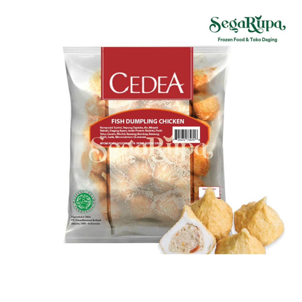 

CEDEA DUMPLING CHICKEN 500gr - SEGARUPA FROZEN FOOD & TOKO DAGING