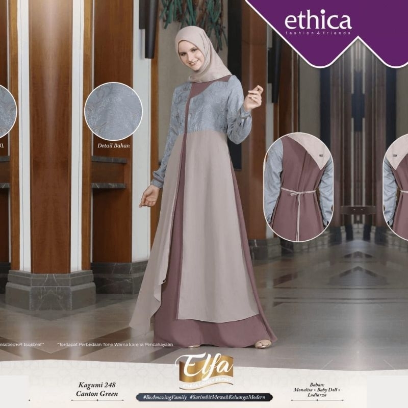 Gamis Ethica Kagumi 248 Canton Green