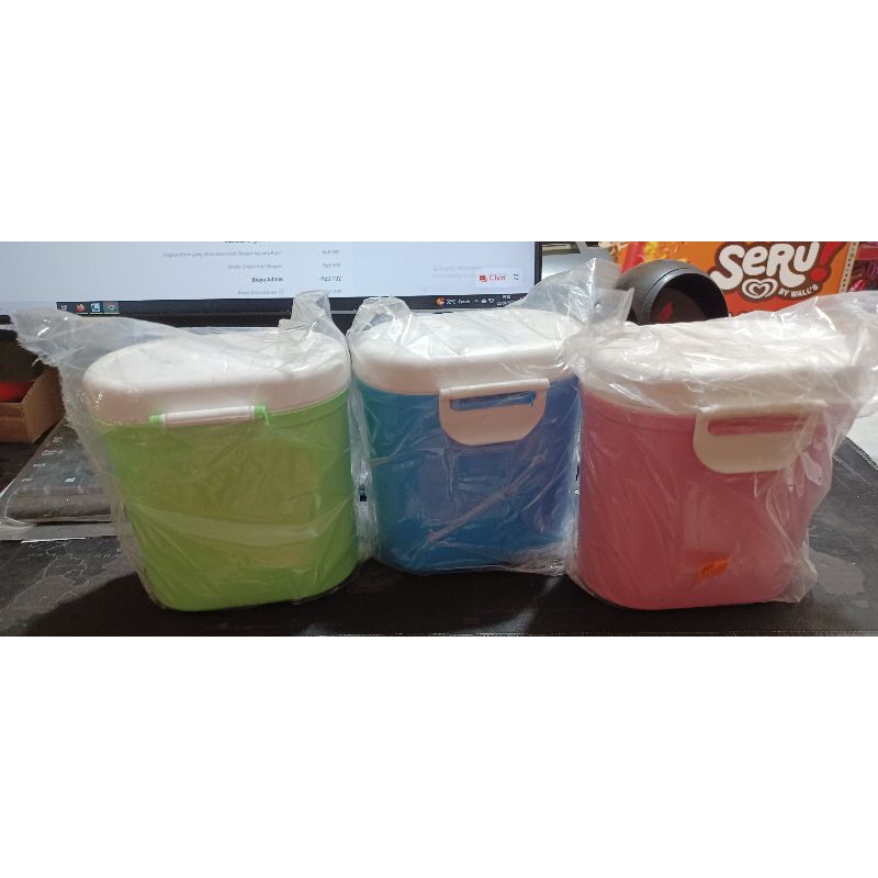container milk 800ml / wadah susu bubuk 800ml / tempat susu bubuk 800ml