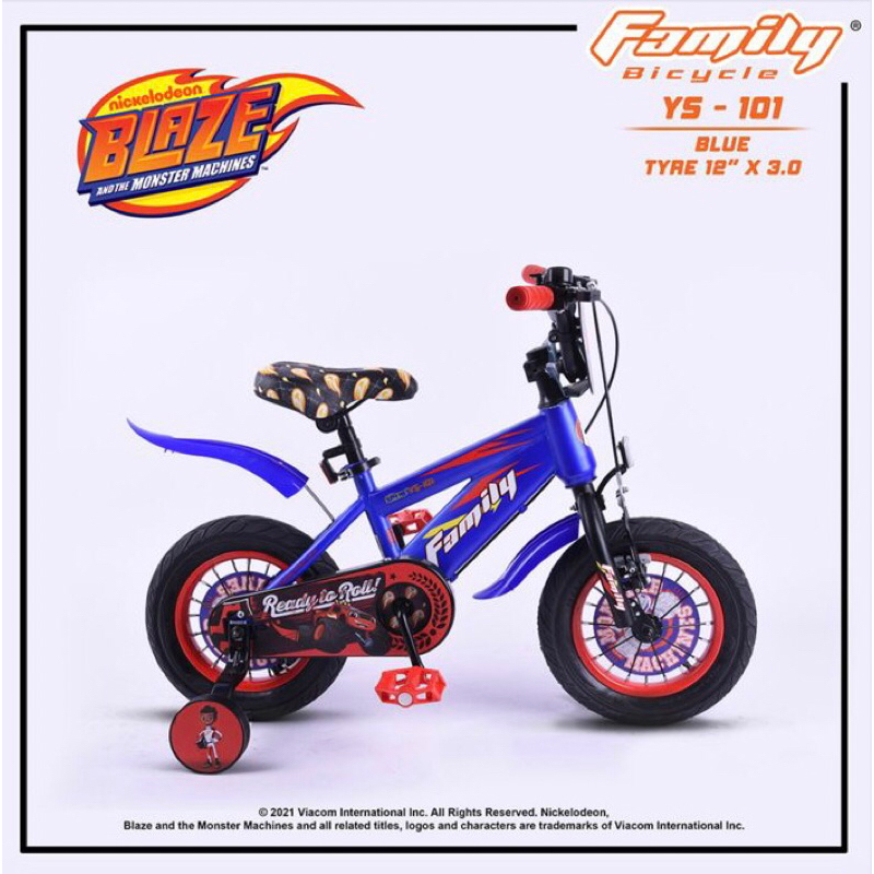 Sepeda Anak Bmx Family 12 inch Blaze