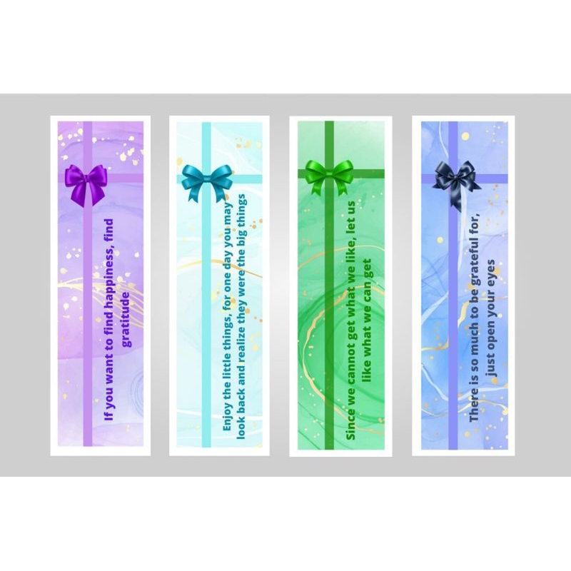 

Bookmark Pembatas Buku Edisi Kado