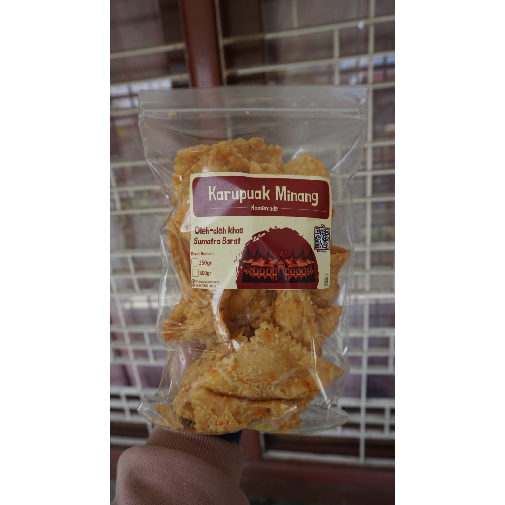 

Karupuak Bawang Khas Sumbar / Keripik Gurih NIkmat Murah