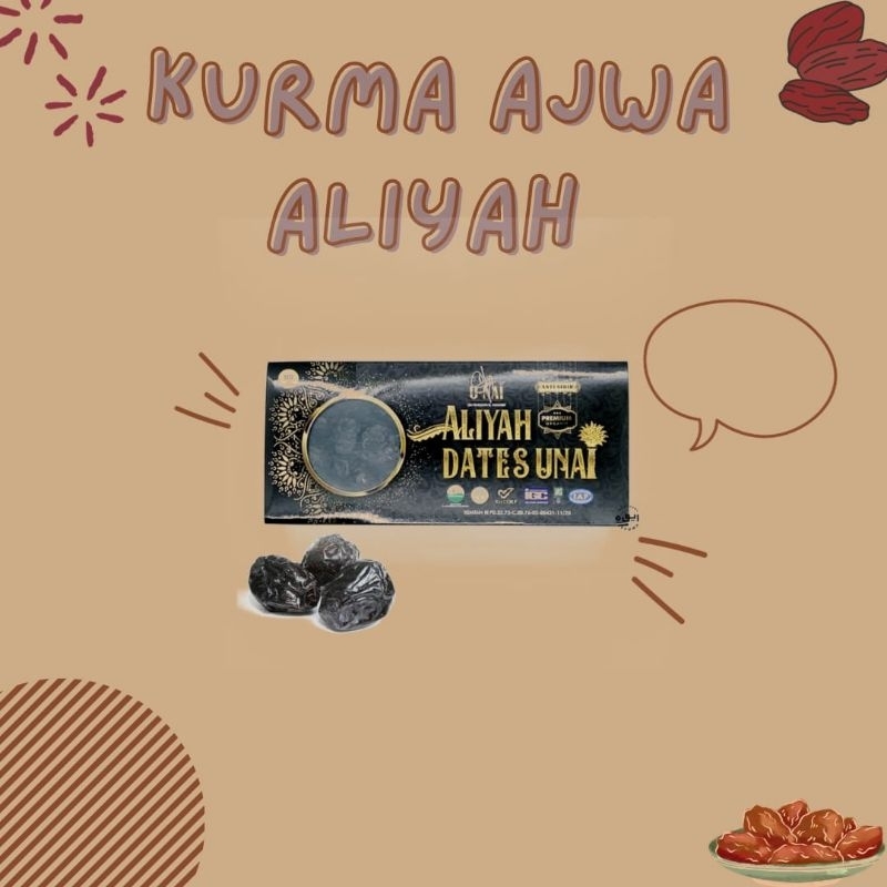 

Kurma Ajwa Aliyah 500grm & 250grm