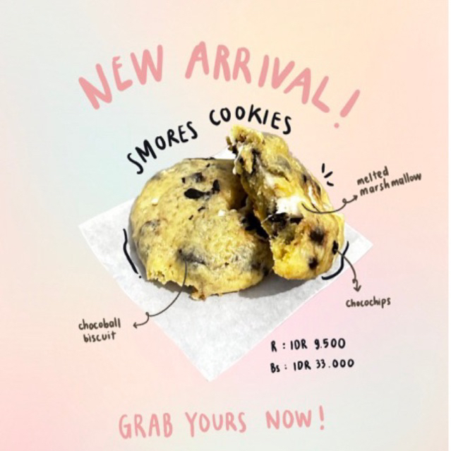 

Classic Smores Soft-Cookies