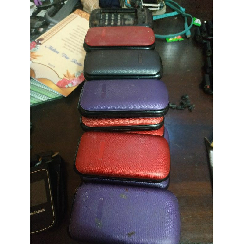 perangkat fulset bekas samsung flip gt e1195 tinggal naik mesin kesing komplit