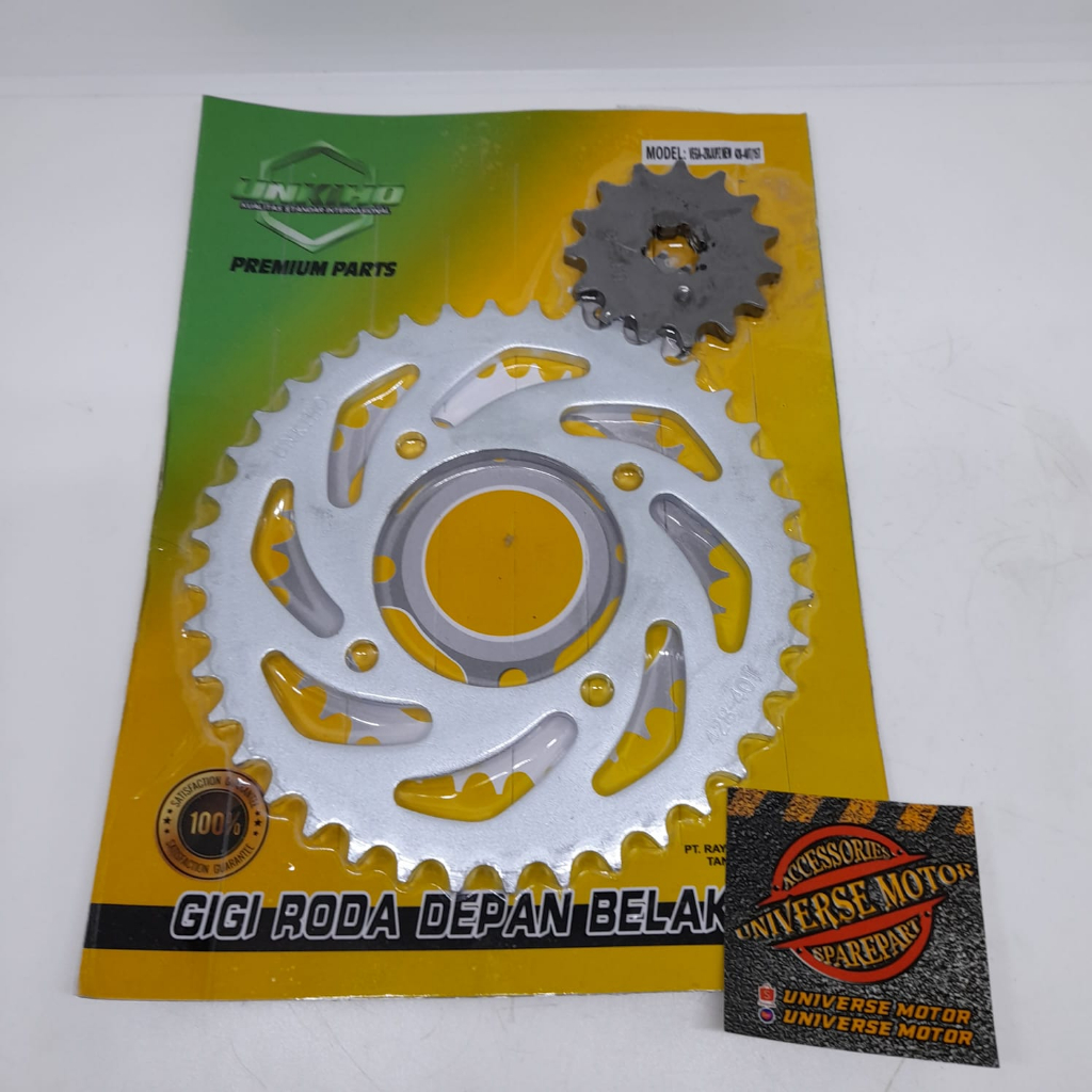 GIR SET VEGA ZR GEAR DEPAN BELAKANG VEGAZR NEW VEGA ZR LAMA VEGA RR
