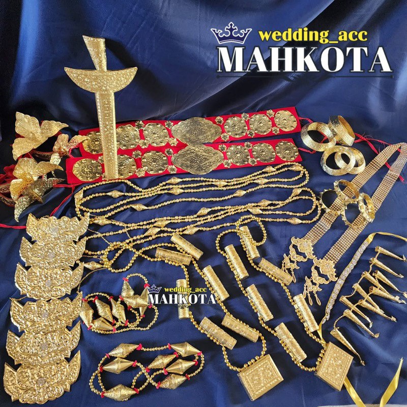 aksesoris pengantin adat lampung