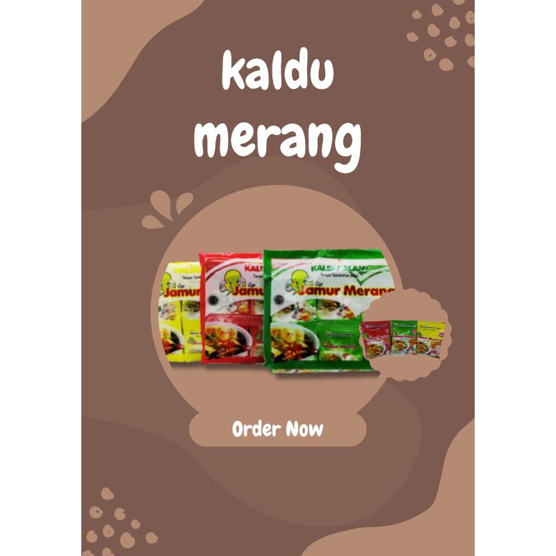 

Kaldu Merang Bumbu dapur