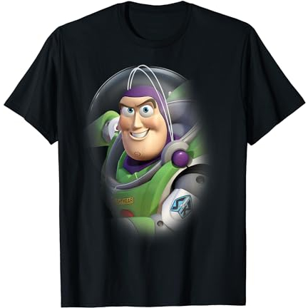 Disney Pixar Toy Story Buzz Lightyear Grin Graphic T-Shirt T-Shirt Disney Pixar Toy Story Buzz Light