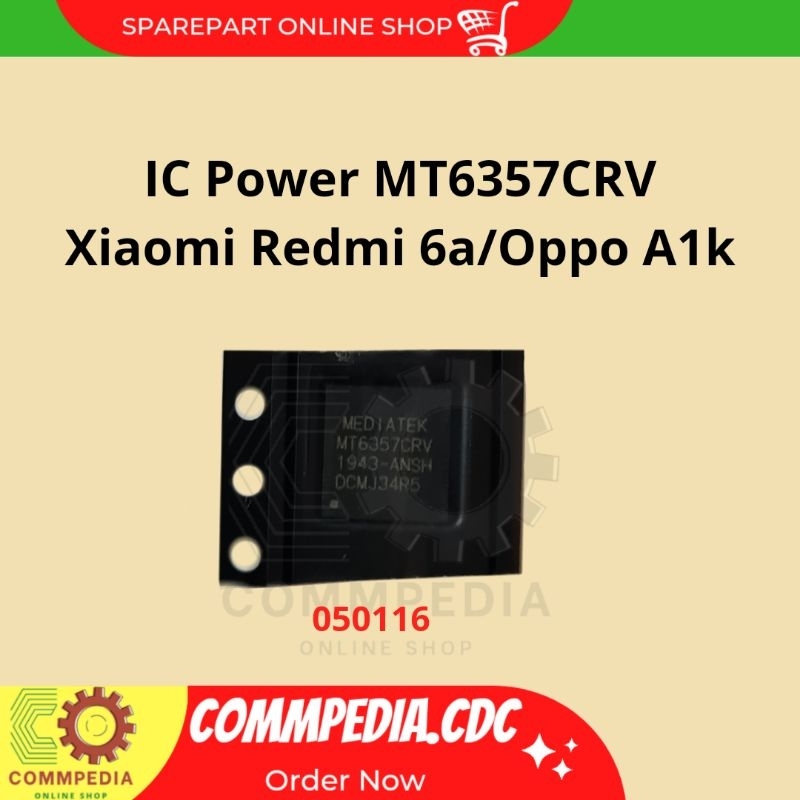 IC Power MT6357-CRV Xiaomi Redmi 6a/A1k