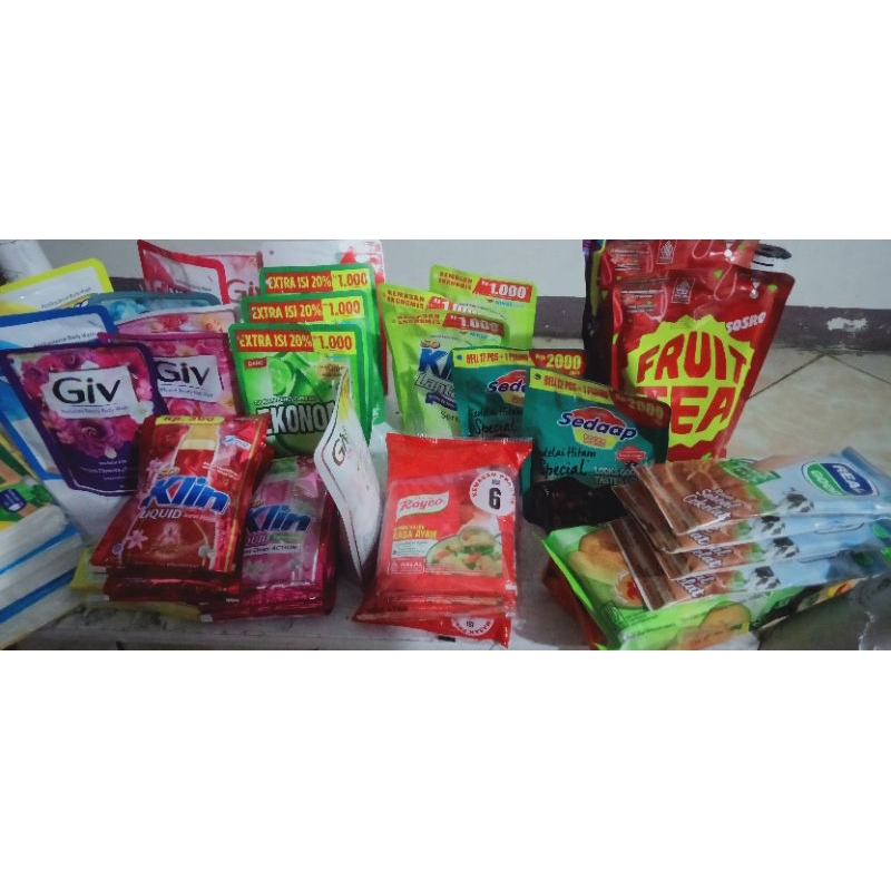 

aneka kebutuhan sehari-hari dan minuman
