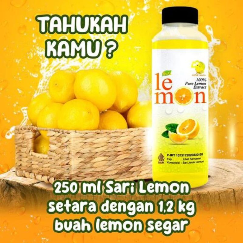 

Sari Lemon / Jus Lemon Asli Cocok Untuk Diet250ml