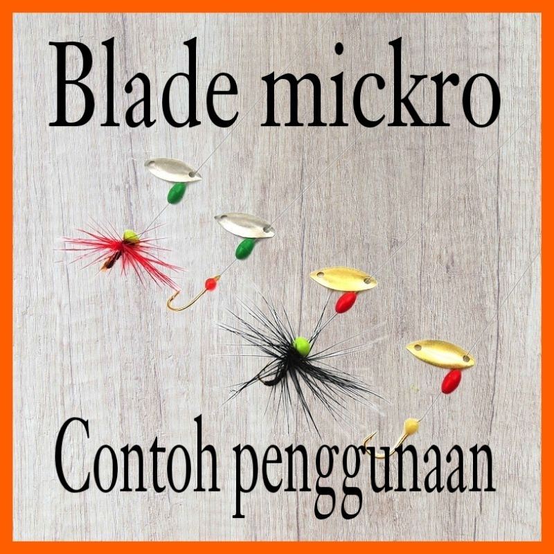 Rayap lure blade mini untuk umpan rayap lure