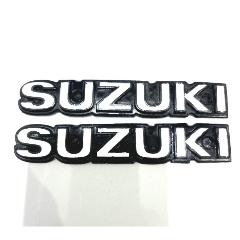 emblem tangki suzuki rc100 rc80 REPRO