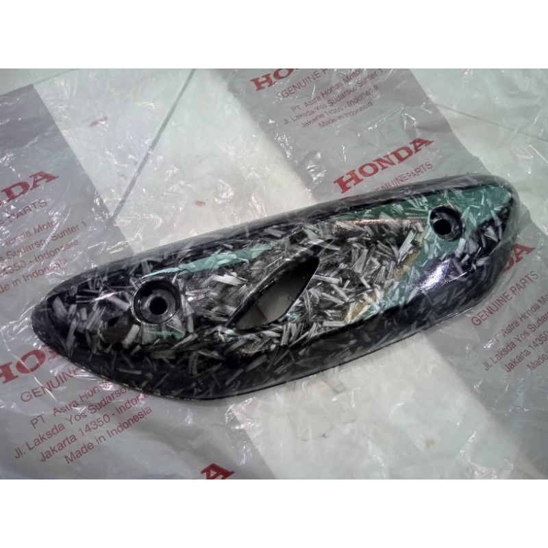 tameng knalpot carbon celup scoopy 2020-2023