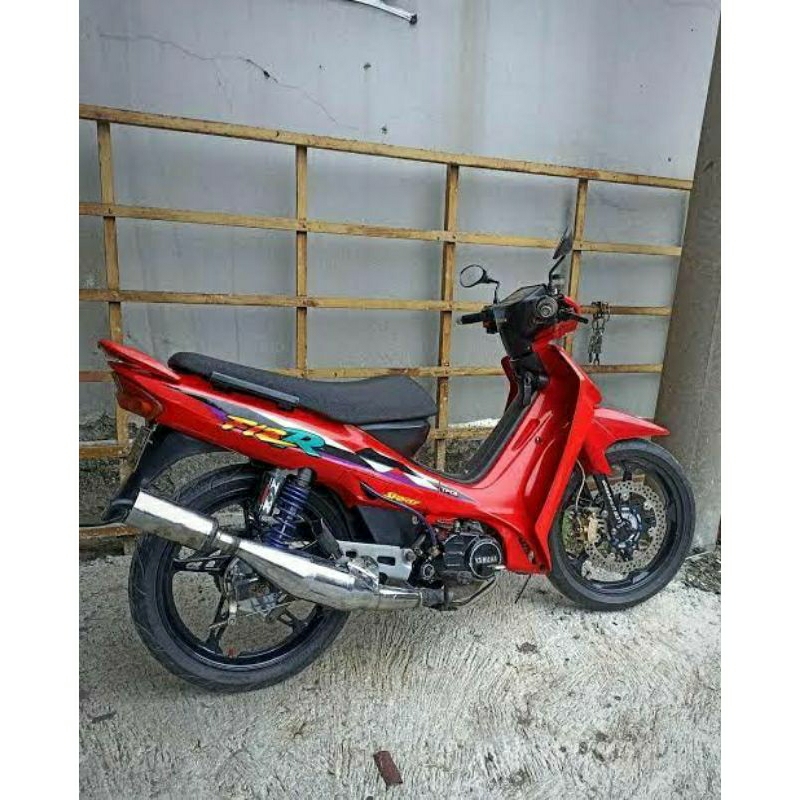 Sticker Striping FIZ R Sporty 96 97 98 Full Merah Stiker Lis Decal Body Standar Ori Yamaha F1zR FIZR