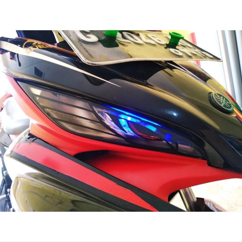 stiker sticker variasi lampu senja NEW jupiter mx 135