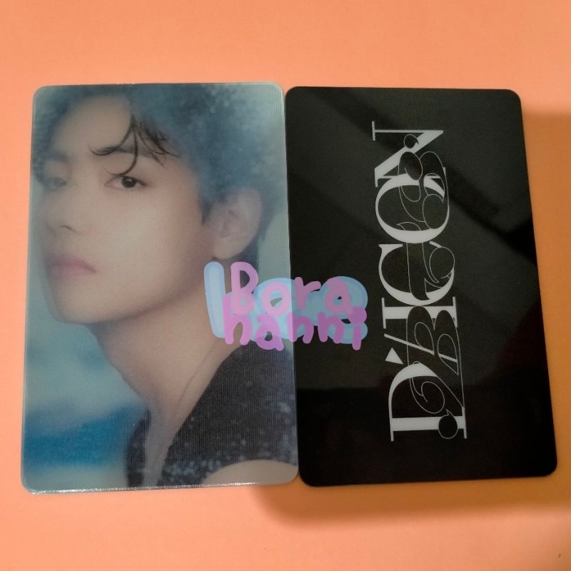 OFFICIAL SPECIAL PHOTOCARD DICON 102 BTS V TAEHYUNG