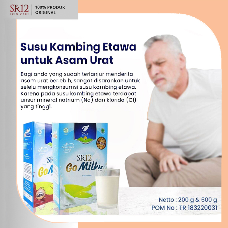 

Gomilku 200g Susu Kambing Etawa Membantu Mengatasi Asam Urat