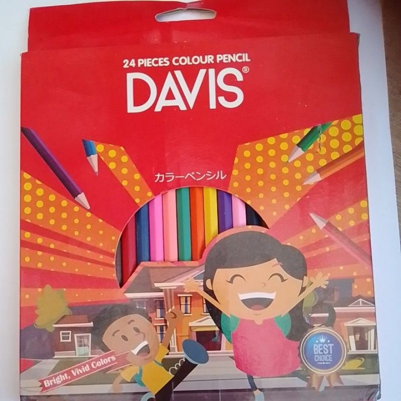 

Pensil Warna Davis 24 warna besar