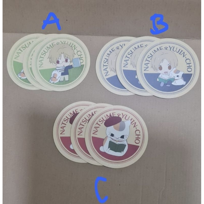 Official Merch Natsume Yuujincho coaster